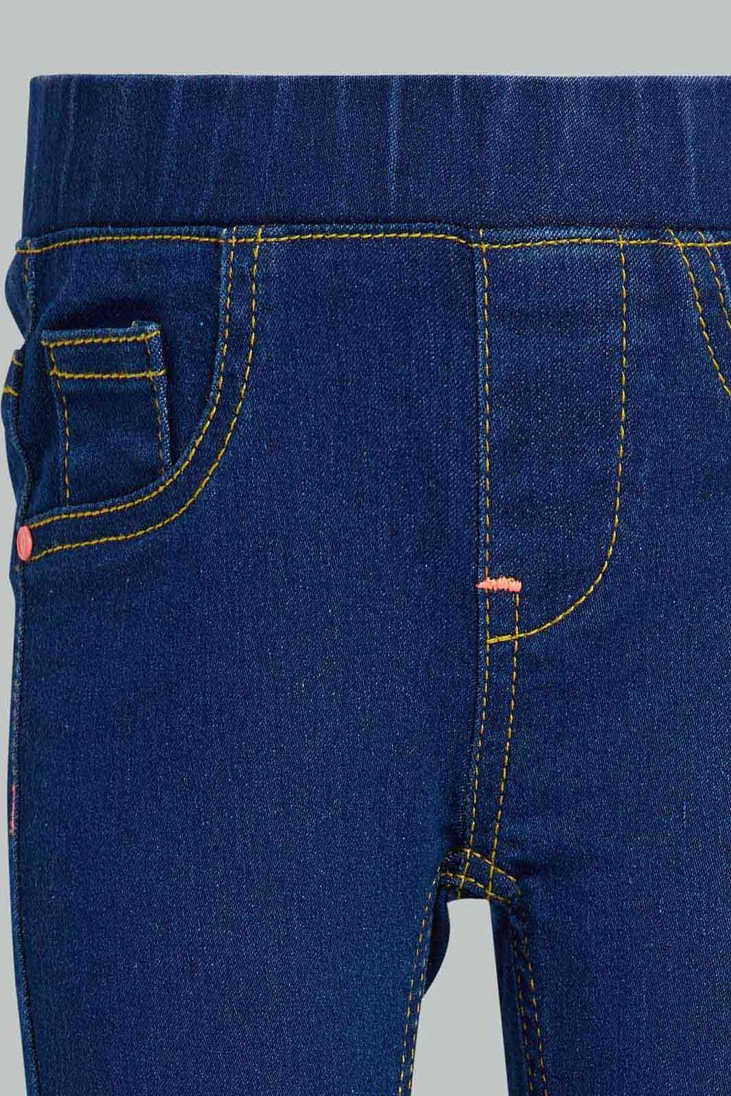 Navy Jegging For Baby Girls
