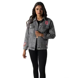 Ohio State Buckeyes Patch Denim Jacket