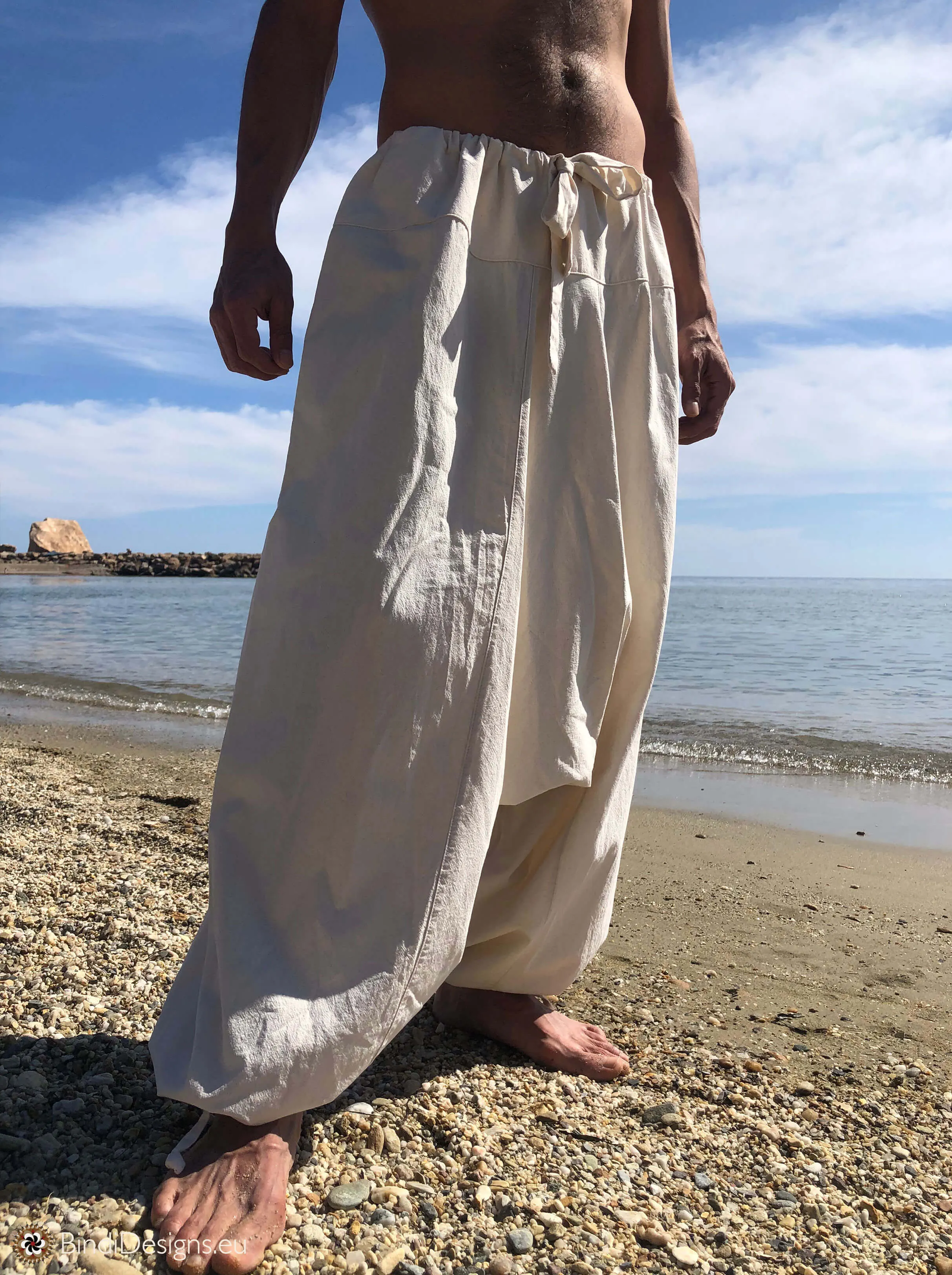Organic Cotton Loose Fit Drawstring Pants