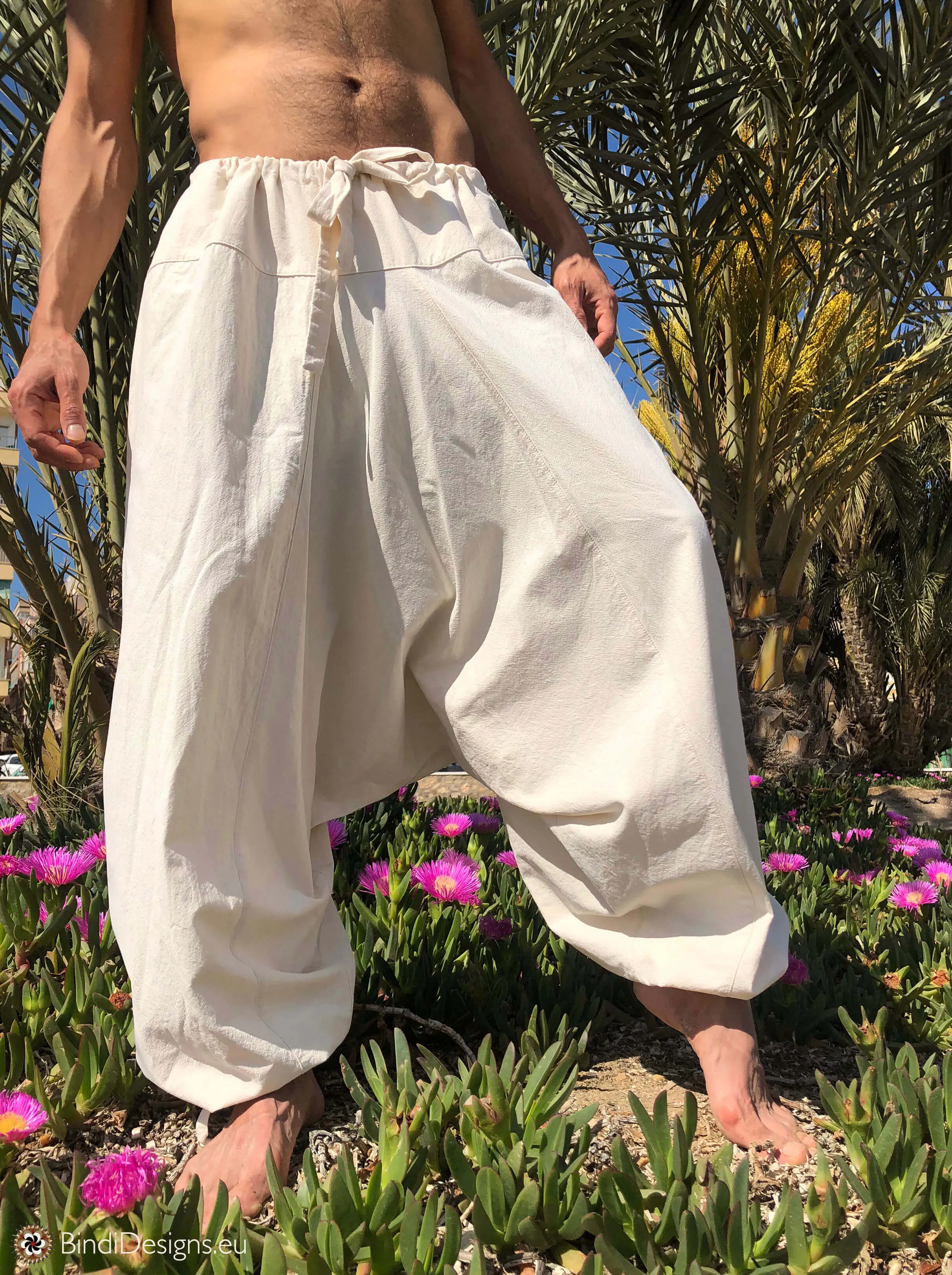 Organic Cotton Loose Fit Drawstring Pants