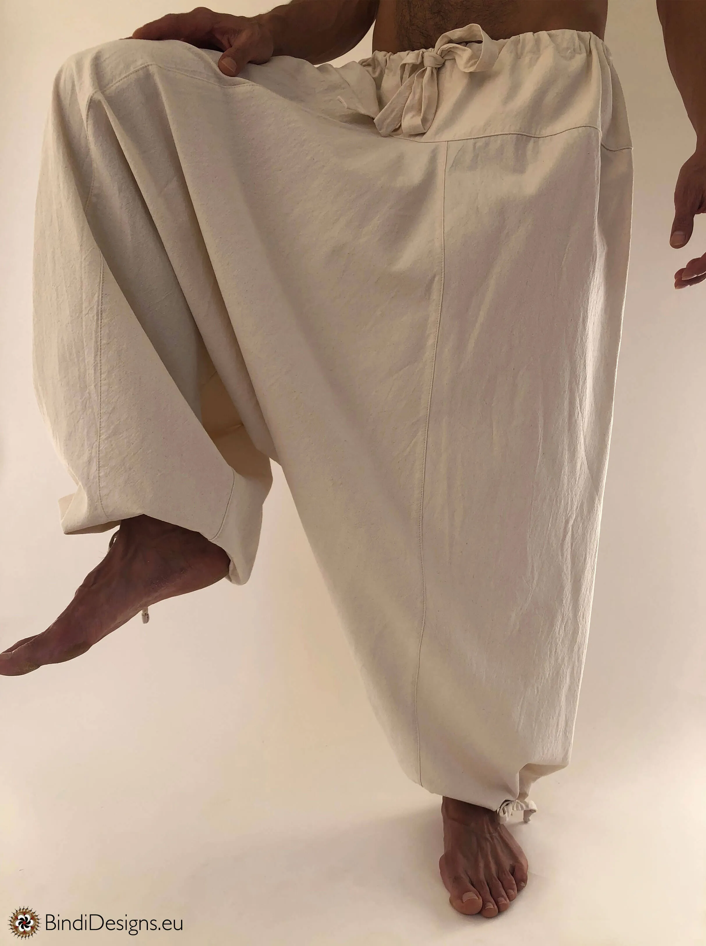 Organic Cotton Loose Fit Drawstring Pants