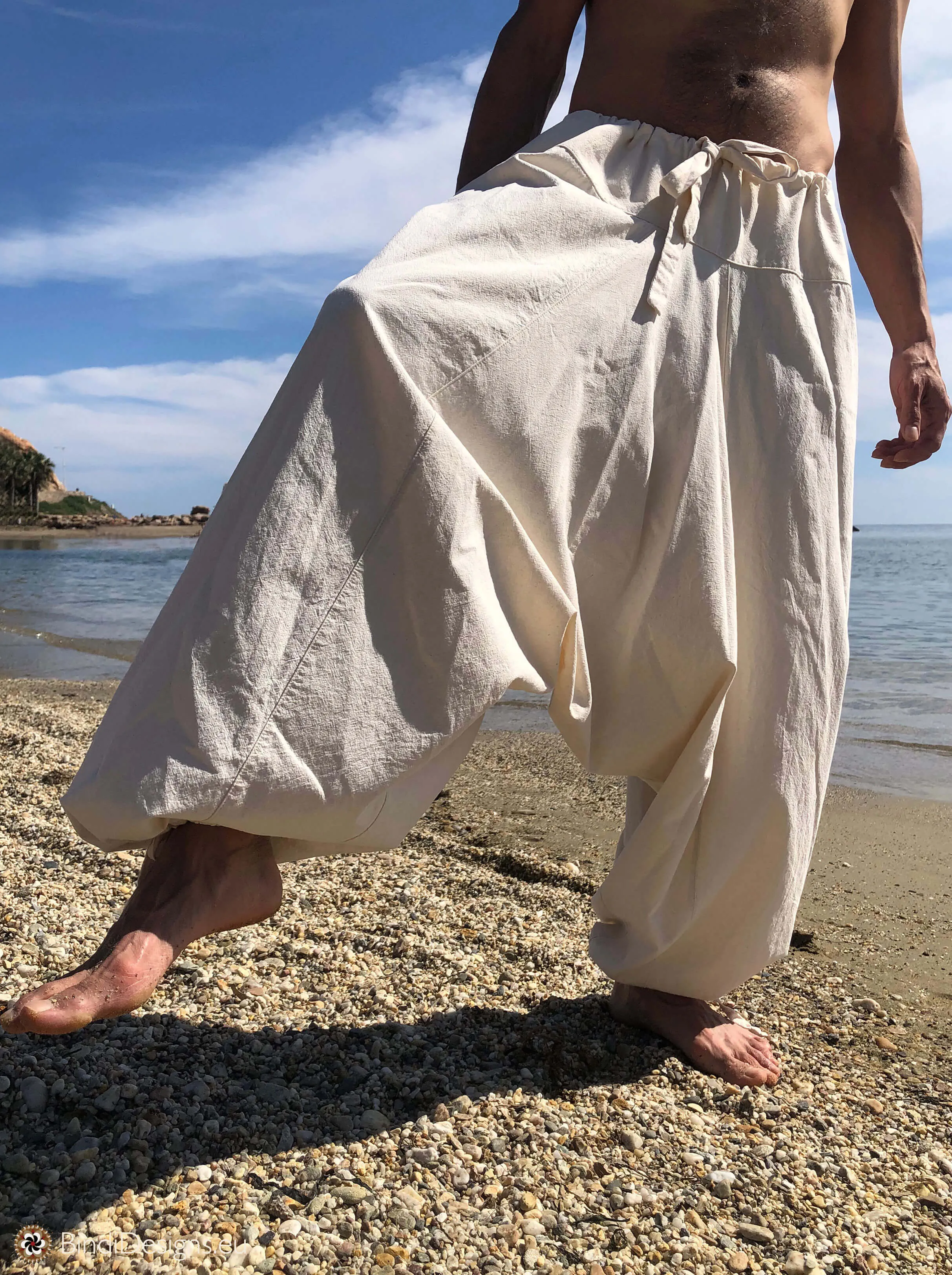 Organic Cotton Loose Fit Drawstring Pants