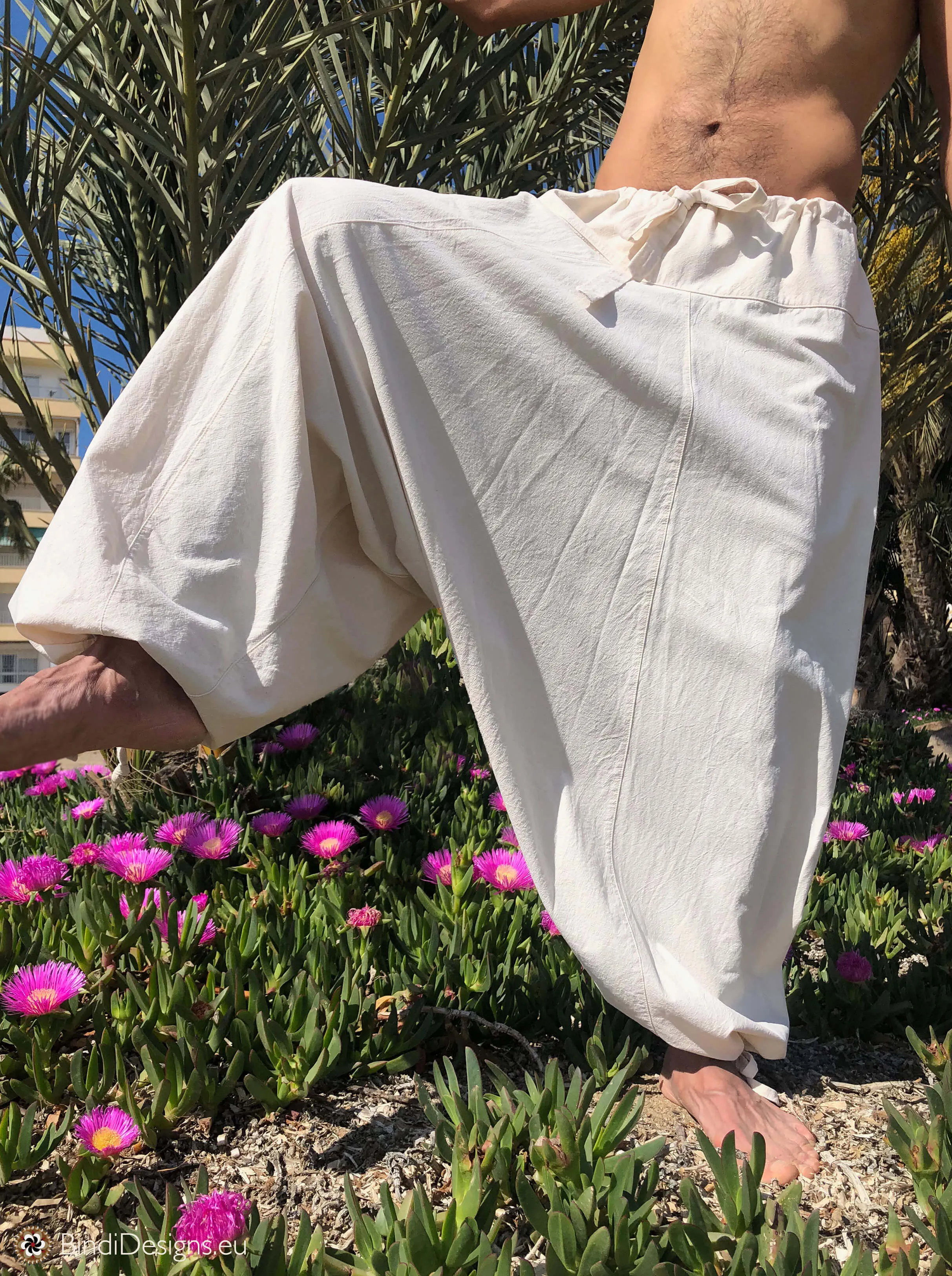 Organic Cotton Loose Fit Drawstring Pants