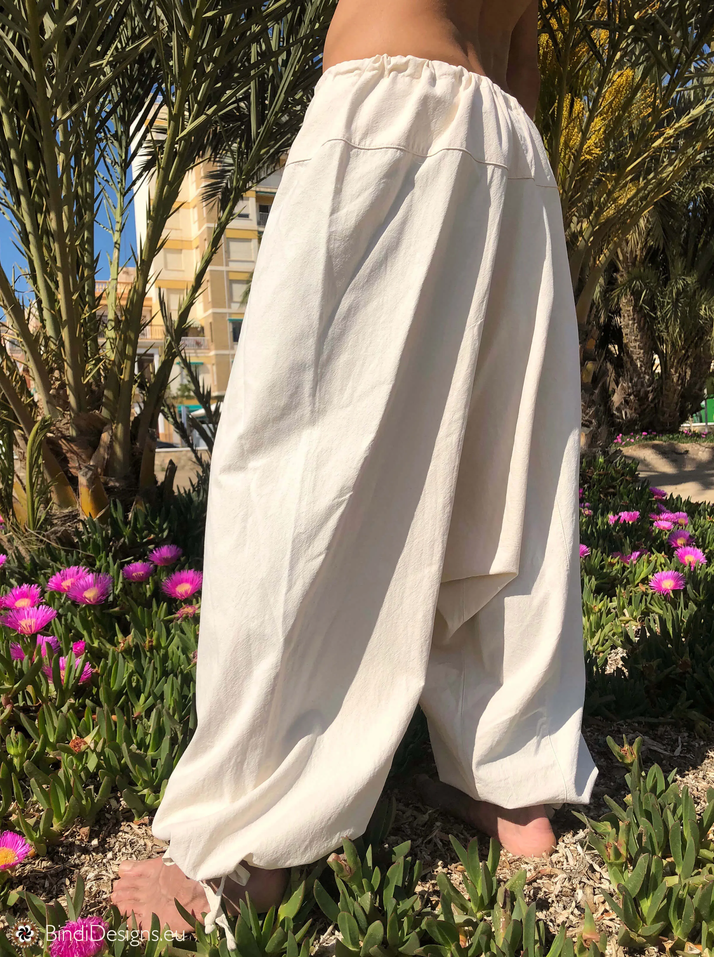Organic Cotton Loose Fit Drawstring Pants