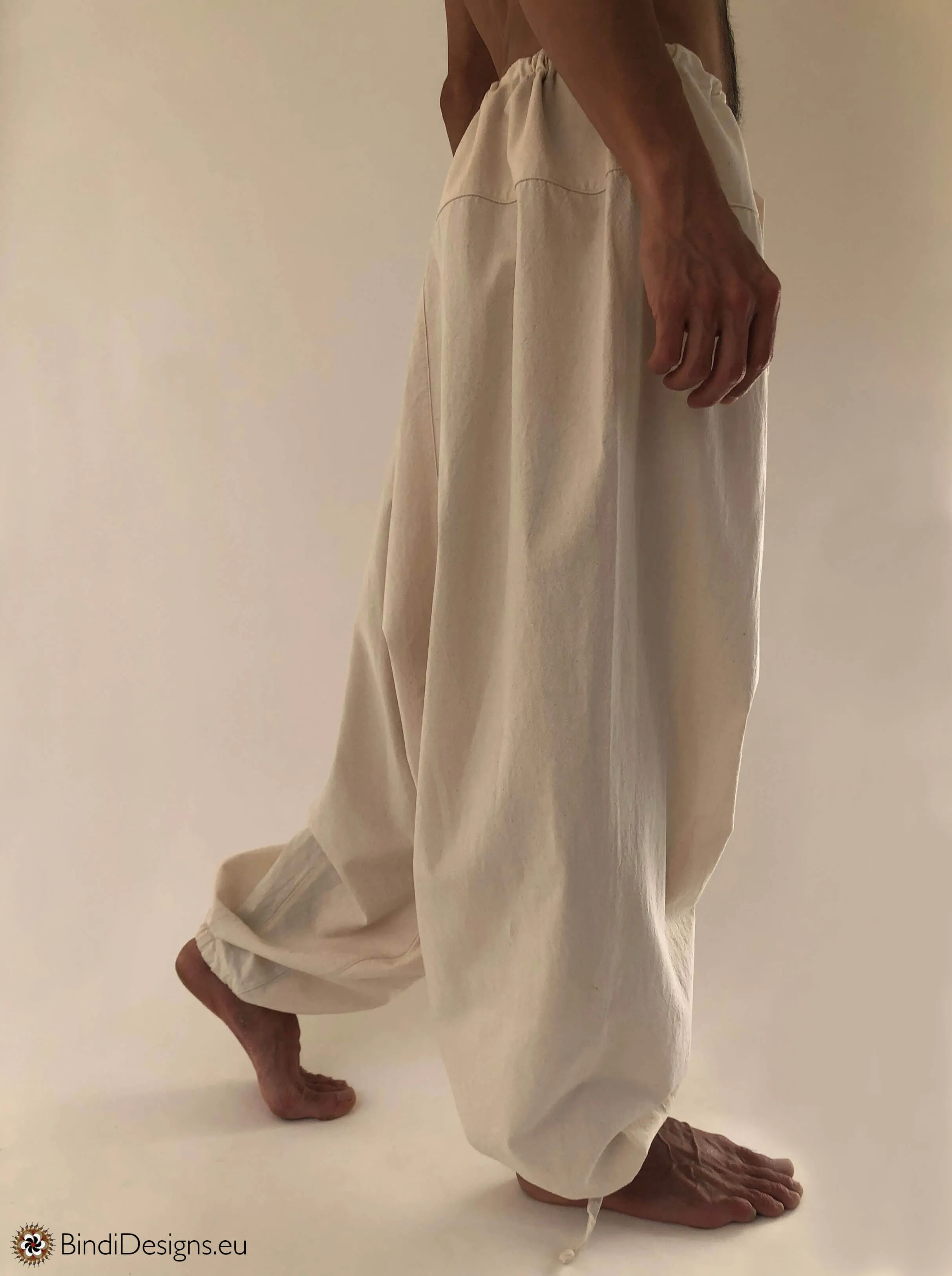 Organic Cotton Loose Fit Drawstring Pants