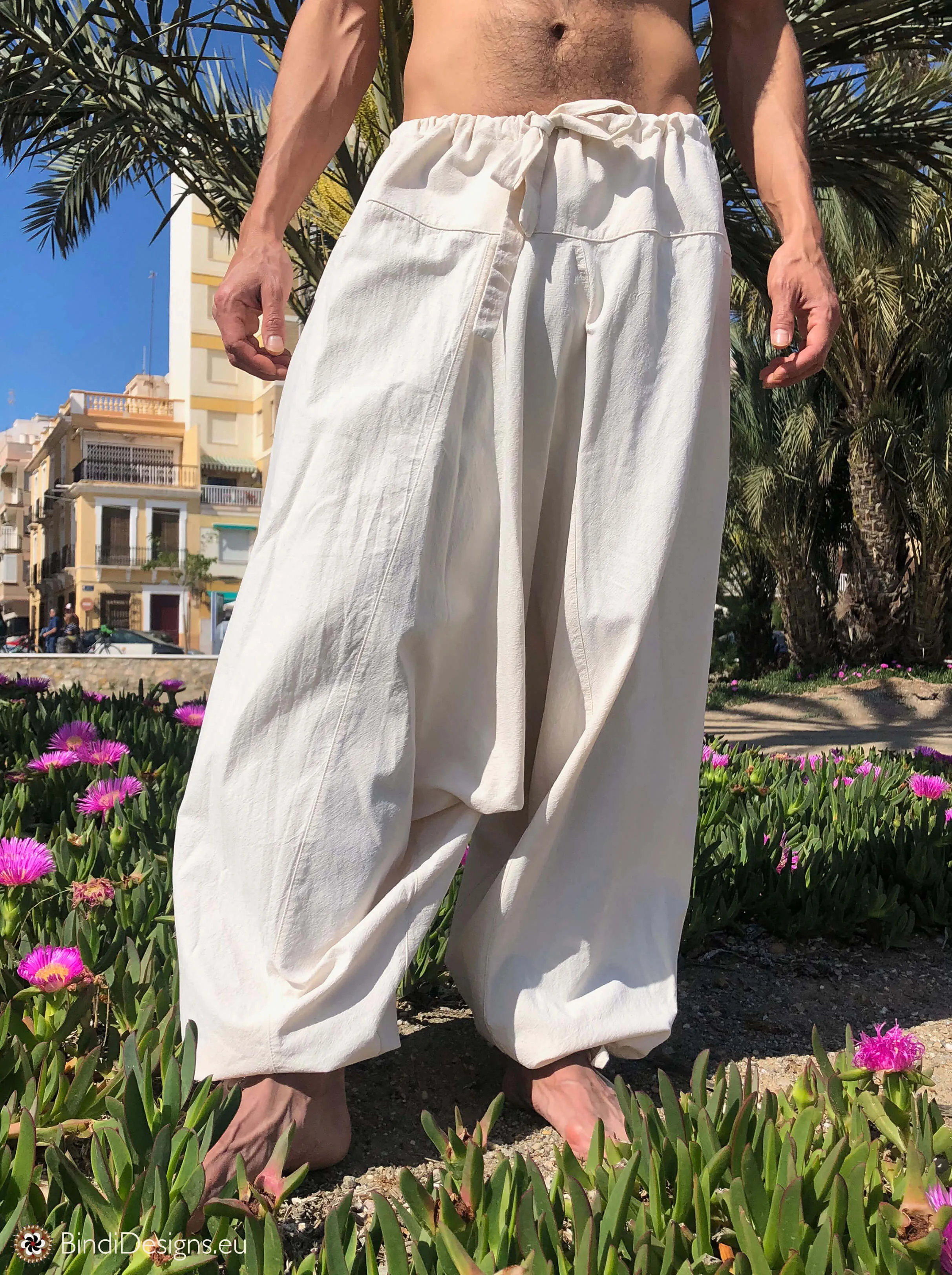 Organic Cotton Loose Fit Drawstring Pants