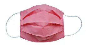 Peach Fabric Face Mask (Adult/Child)