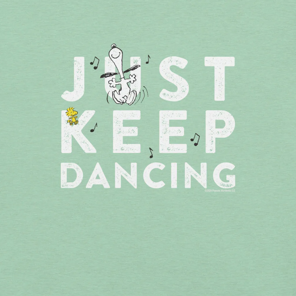Peanuts Just Keep Dancing Unisex T-Shirt
