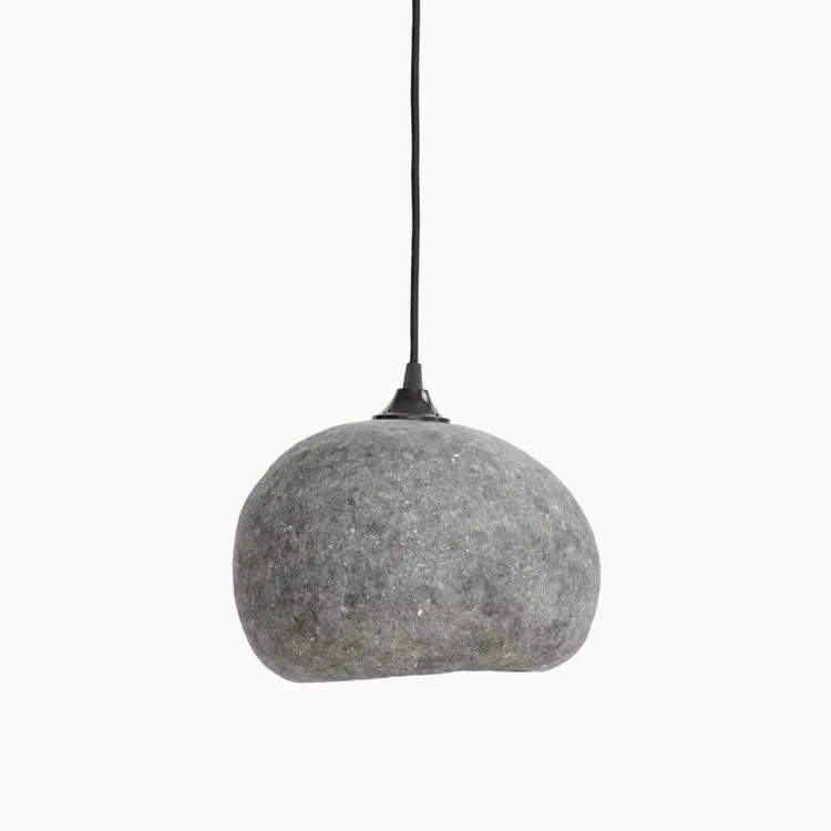 Pebble Pendant Grey Small