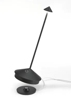 Pina Cordless Table Lamp / Black