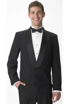 "Holden" Men's Black Eton Jacket
