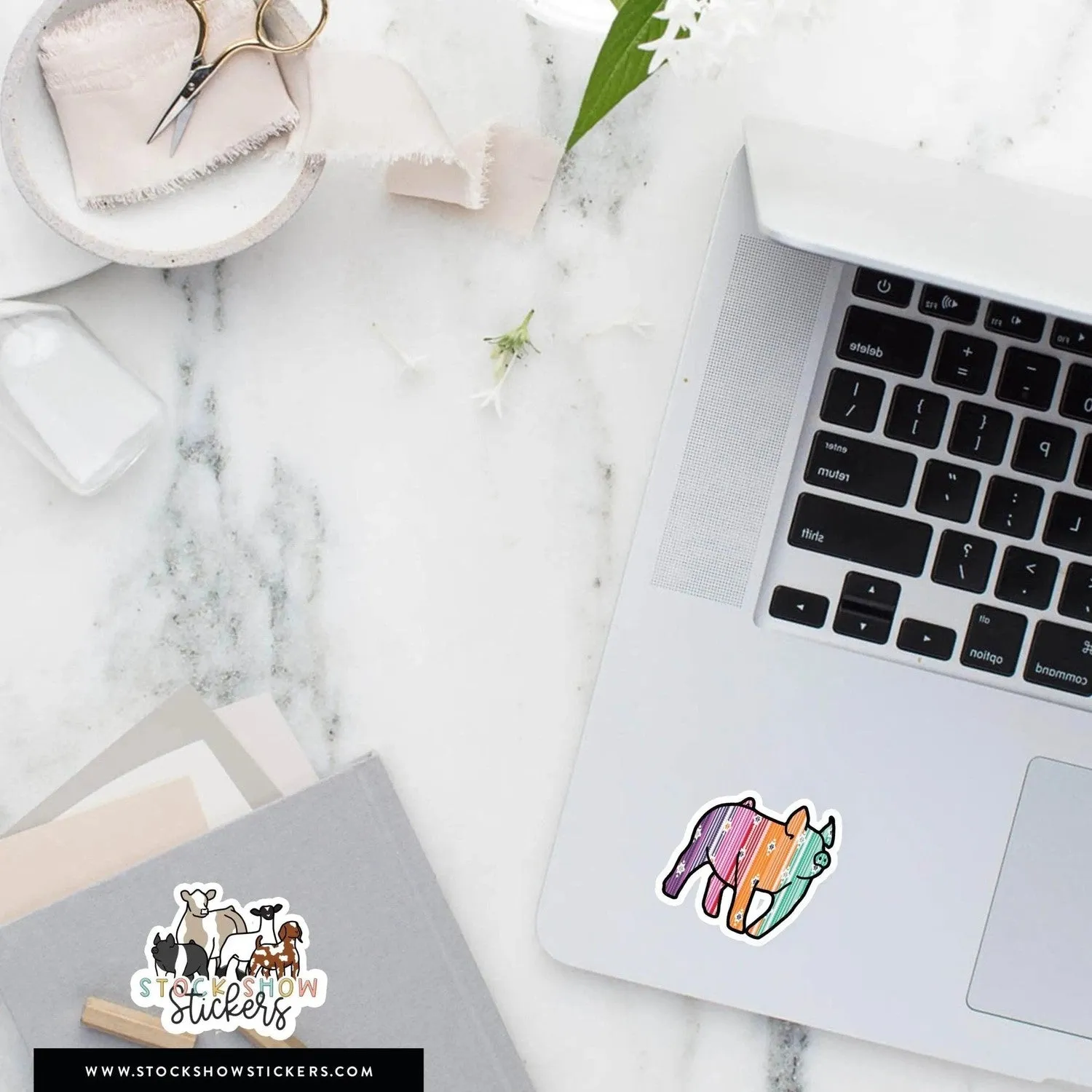 Serape Livestock Stickers