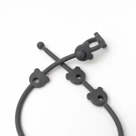Silicone Teddy Strap-It | Charcoal