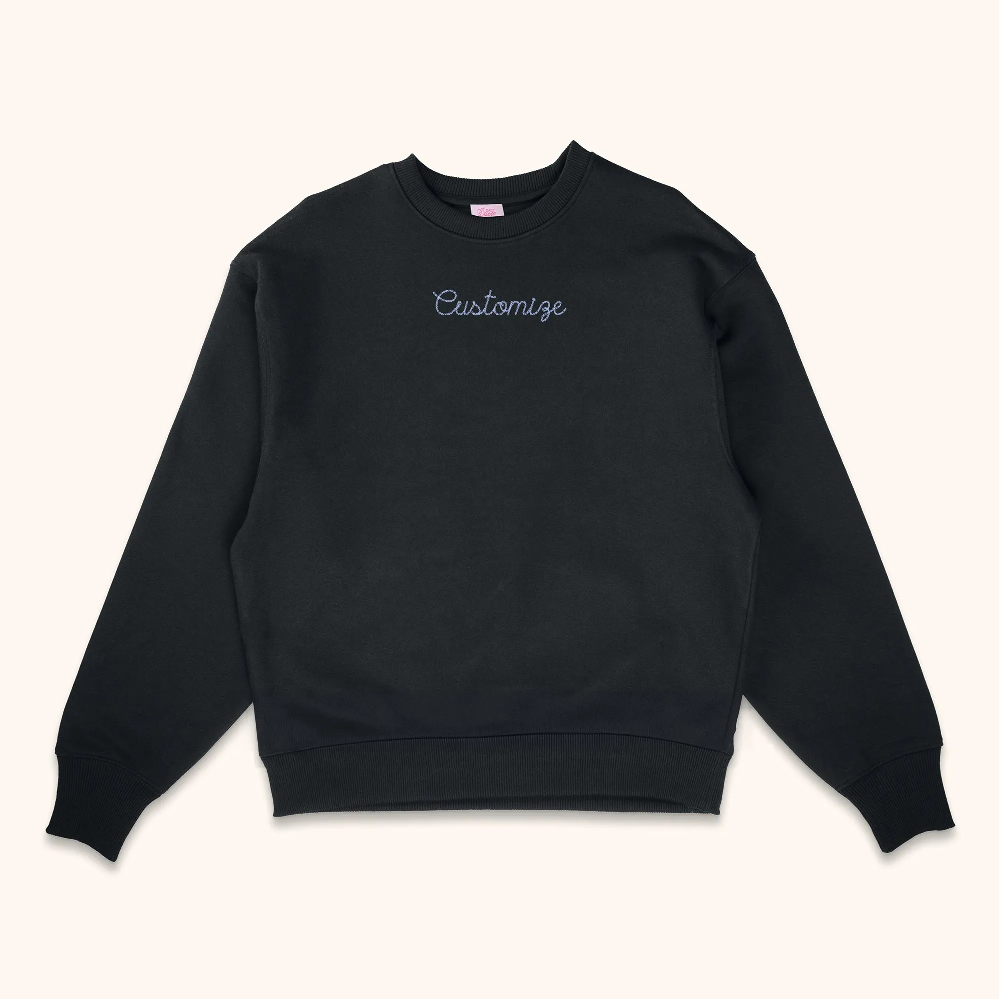 Small Chainstitch Personalized Sweatshirt