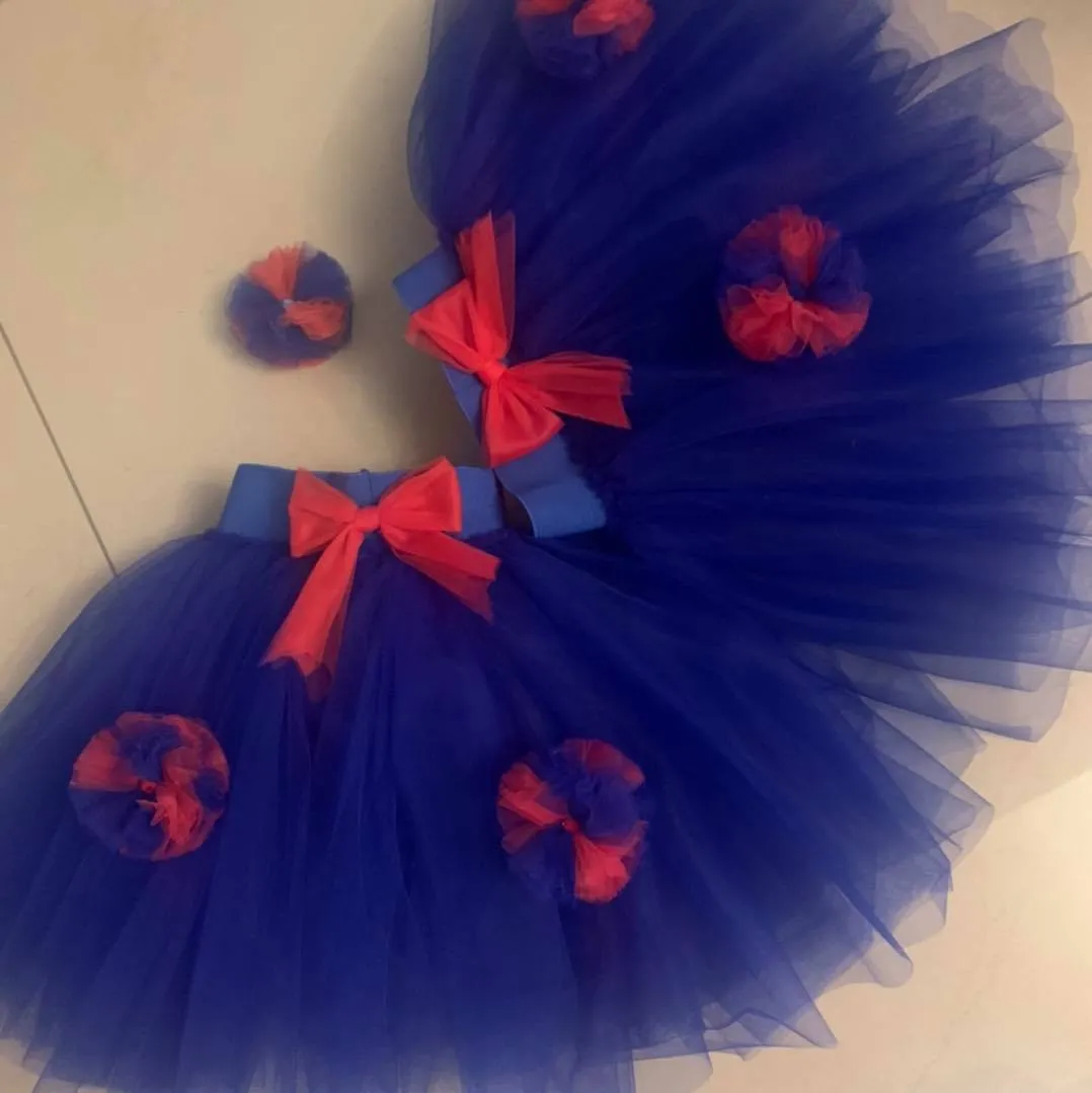 Superhero Spirit Tulle Skirt and Accessory Set
