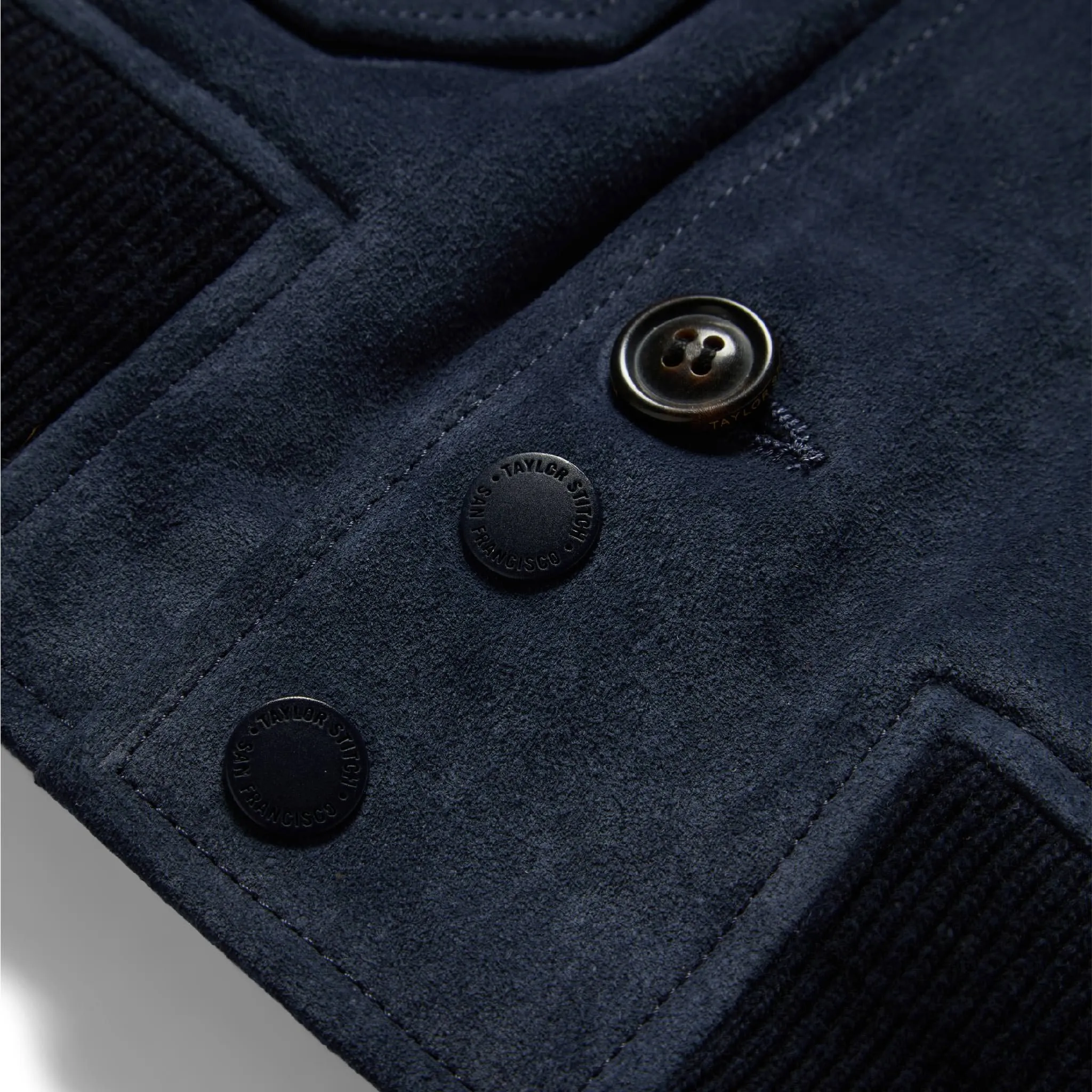 The Aviator Jacket in Midnight Suede