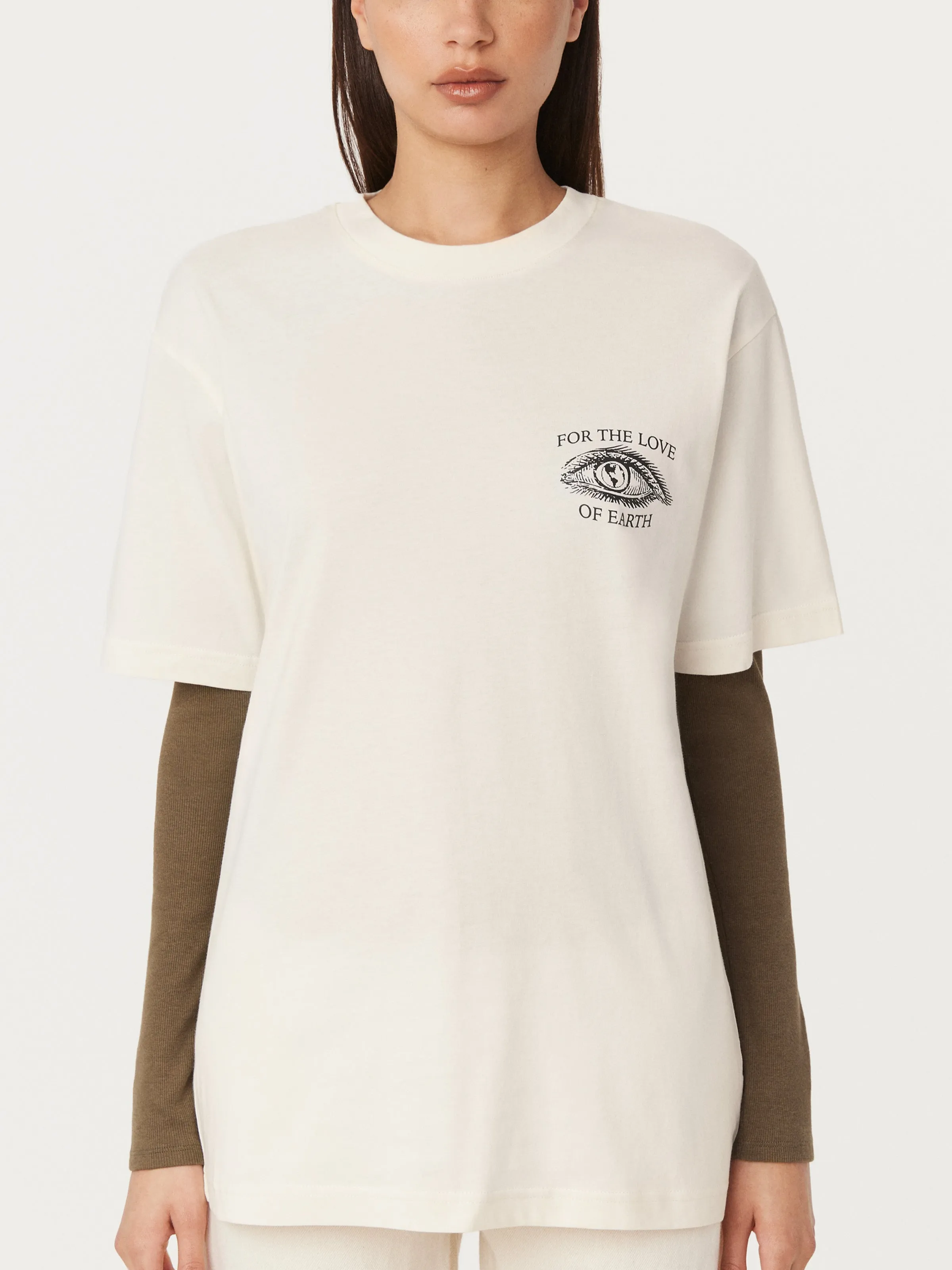 The Earth Day T-Shirt in Cloud