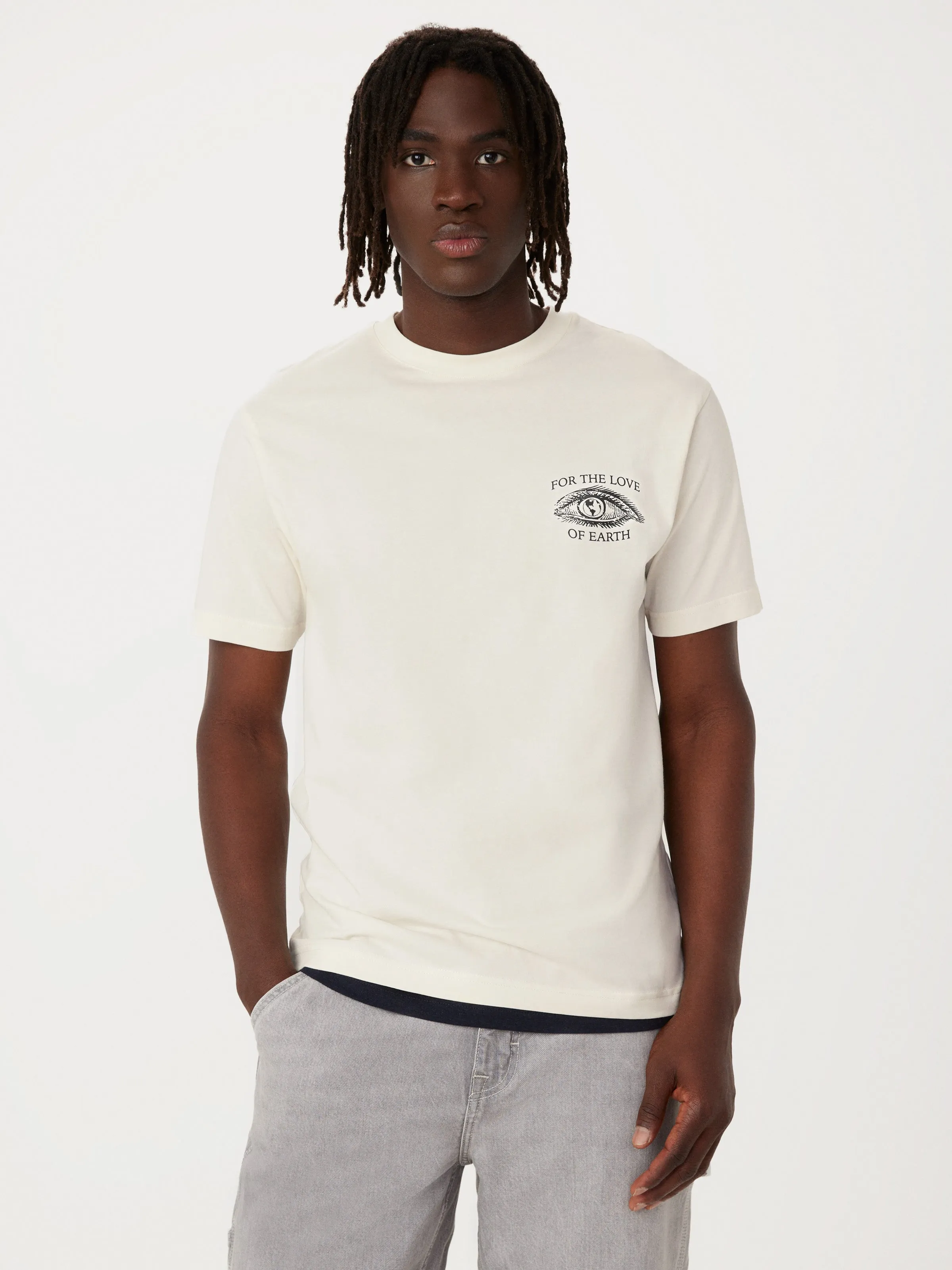 The Earth Day T-Shirt in Cloud