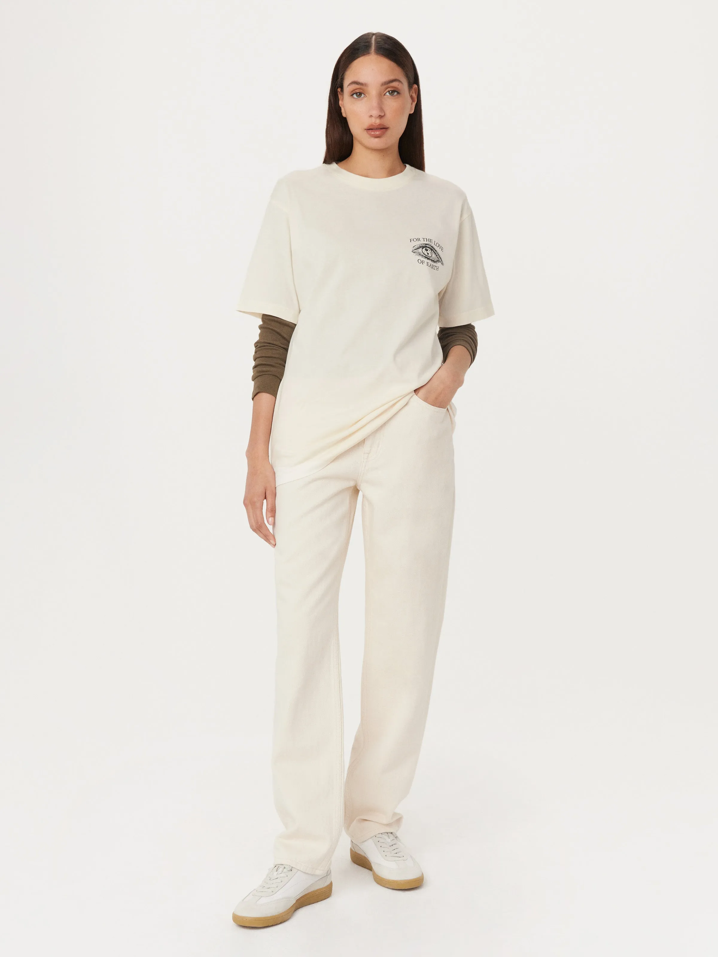 The Earth Day T-Shirt in Cloud