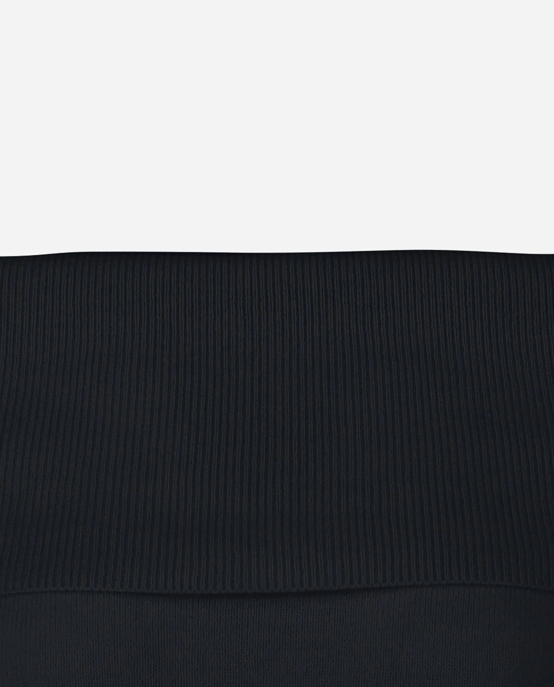 Top aus Cashmere-Mischung in Navy