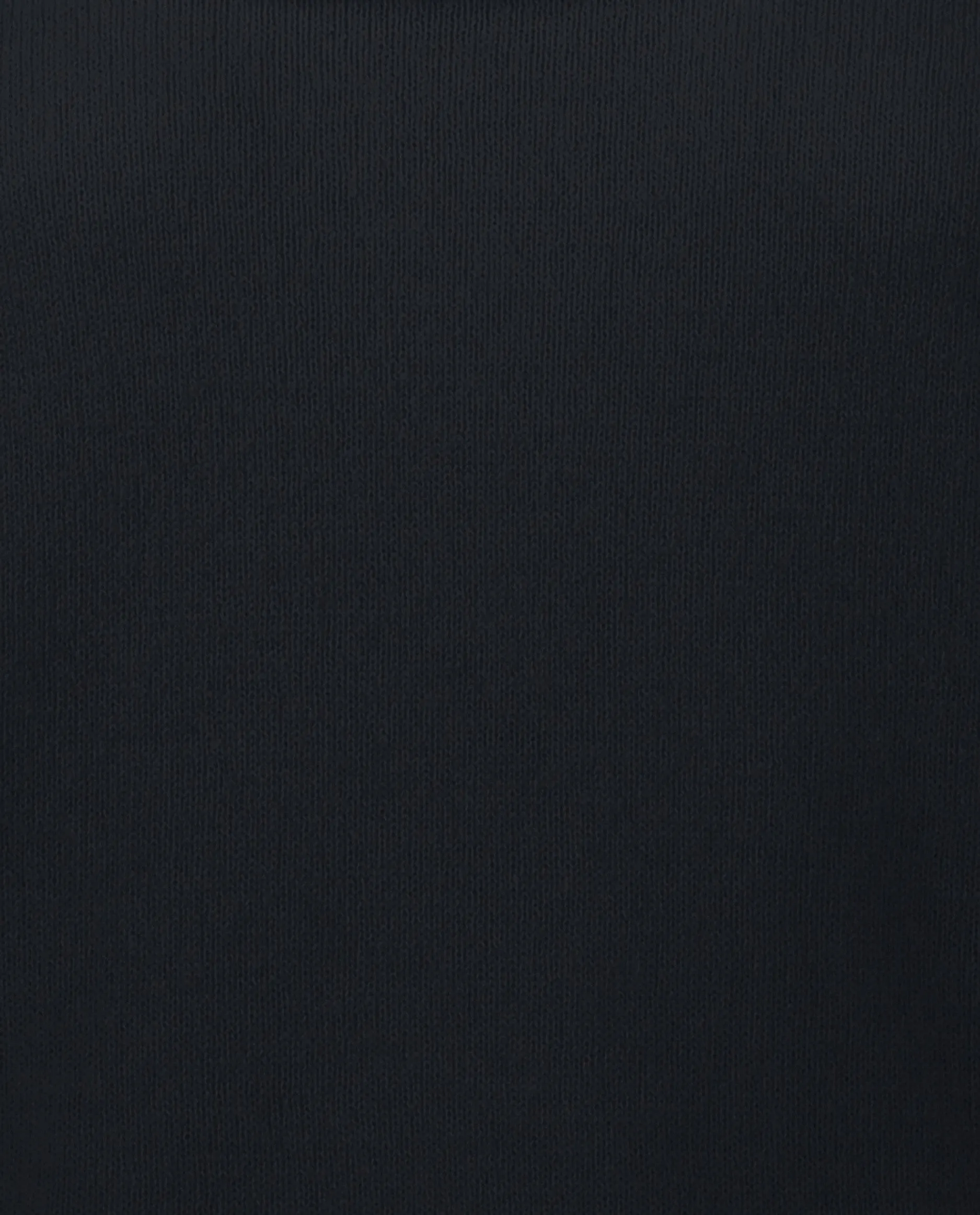 Top aus Cashmere-Mischung in Navy