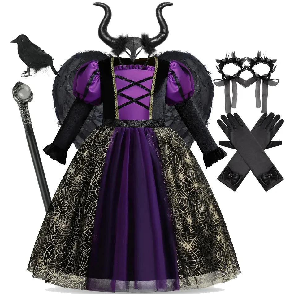 Vampire Stage Elf Performance Kid Night Costumes