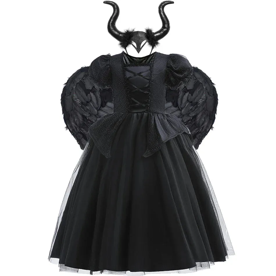 Vampire Stage Elf Performance Kid Night Costumes