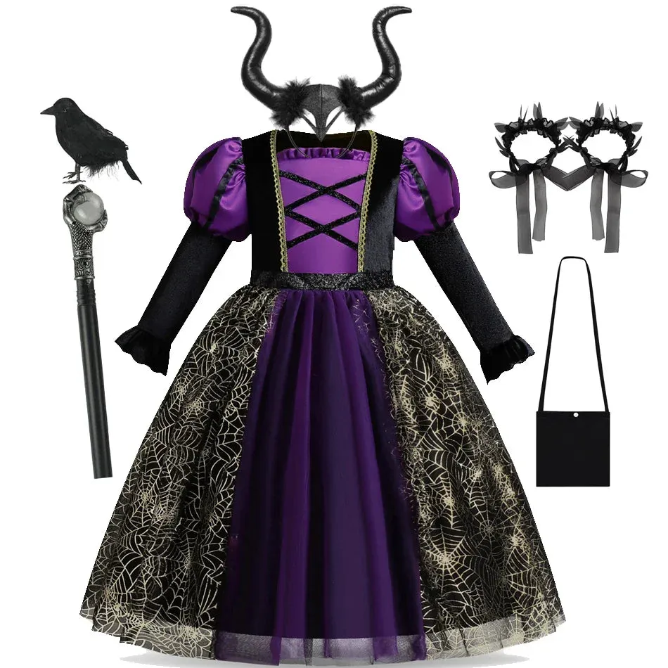 Vampire Stage Elf Performance Kid Night Costumes