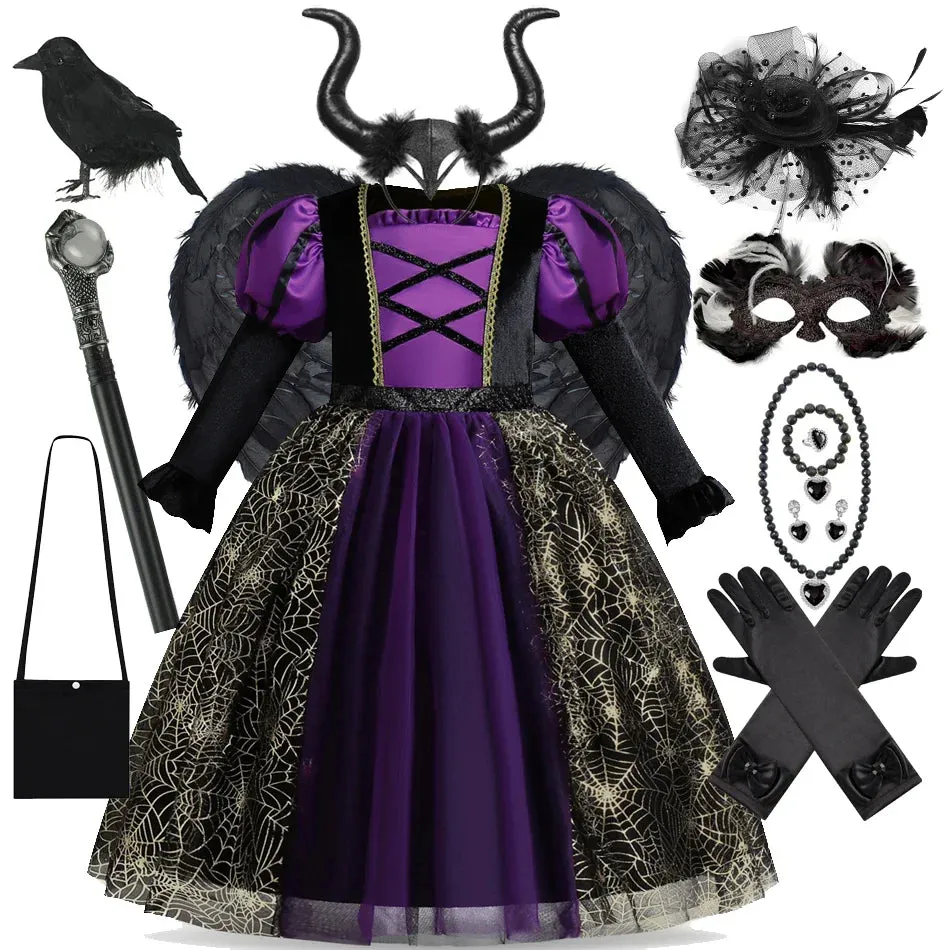 Vampire Stage Elf Performance Kid Night Costumes