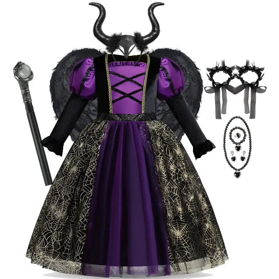 Vampire Stage Elf Performance Kid Night Costumes