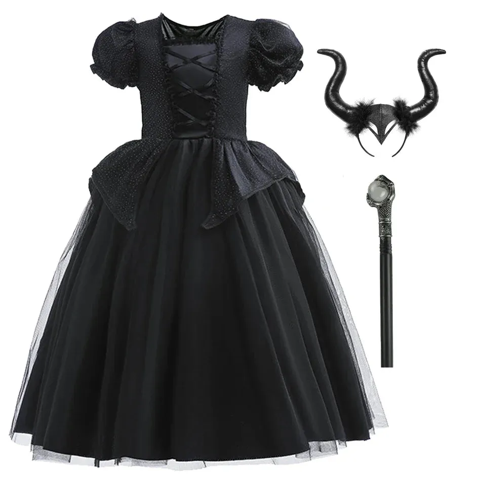 Vampire Stage Elf Performance Kid Night Costumes
