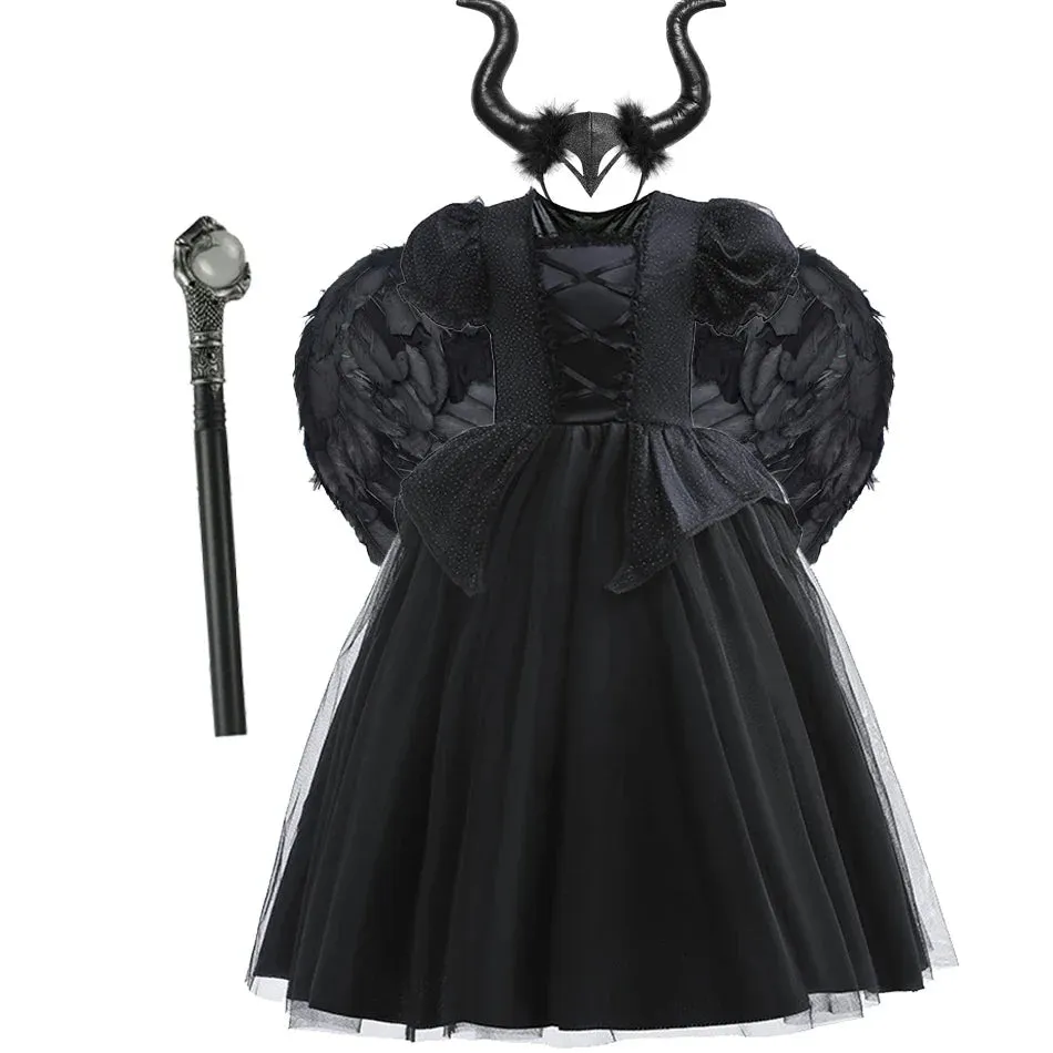 Vampire Stage Elf Performance Kid Night Costumes