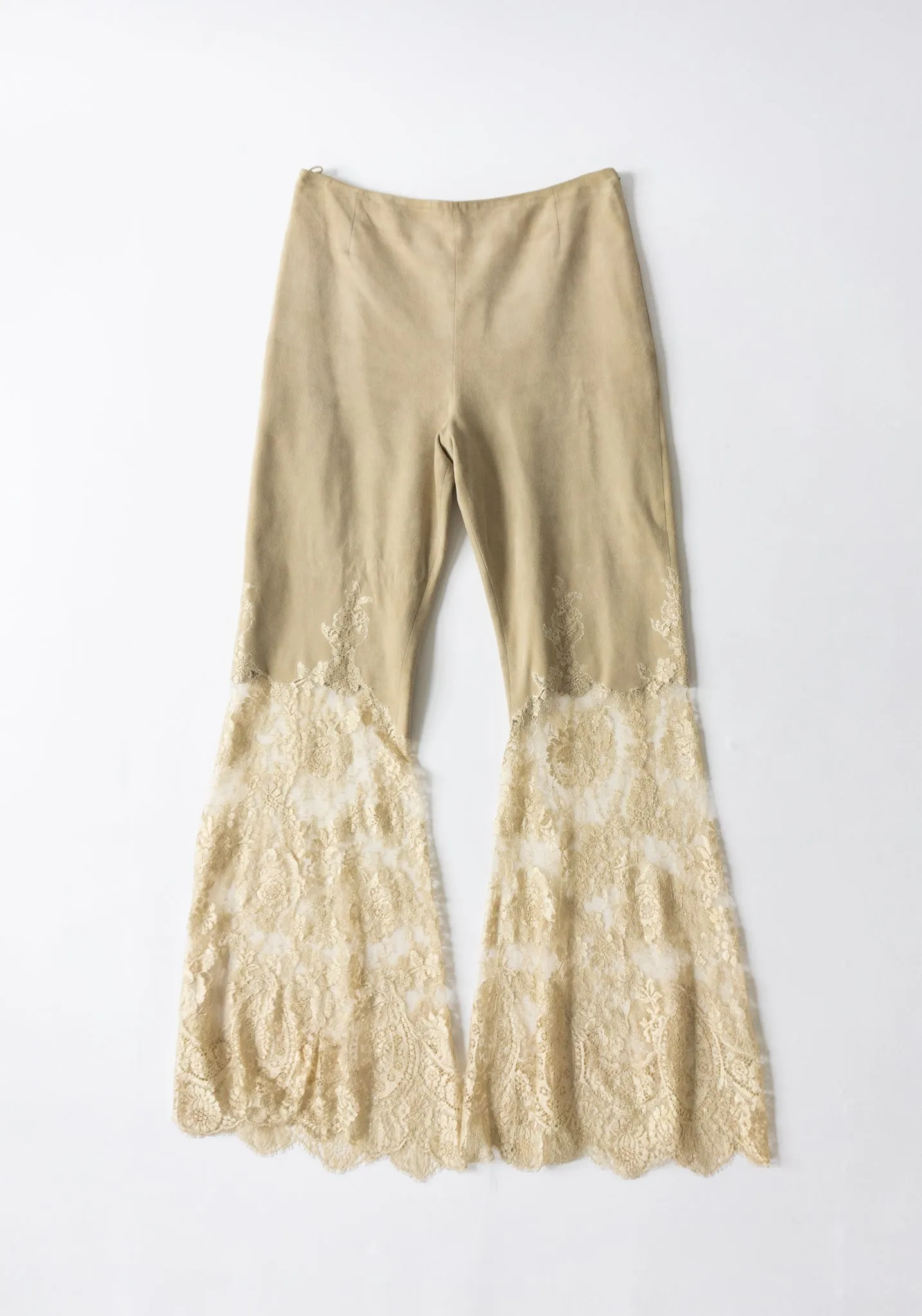 Vintage Valentino Suede Pants