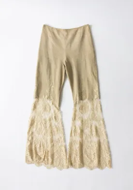 Vintage Valentino Suede Pants