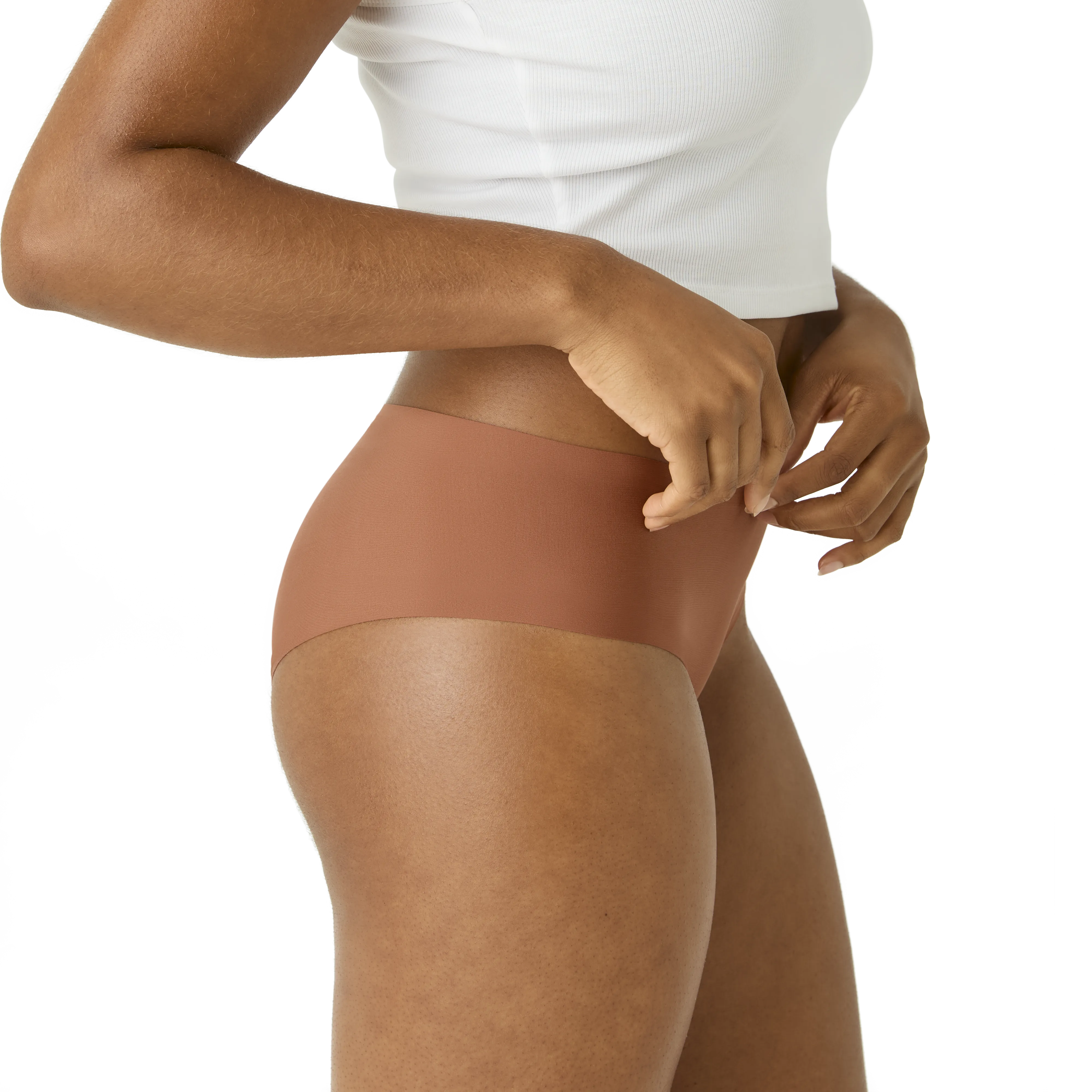 Women's No Show Hipster 6-Pack
