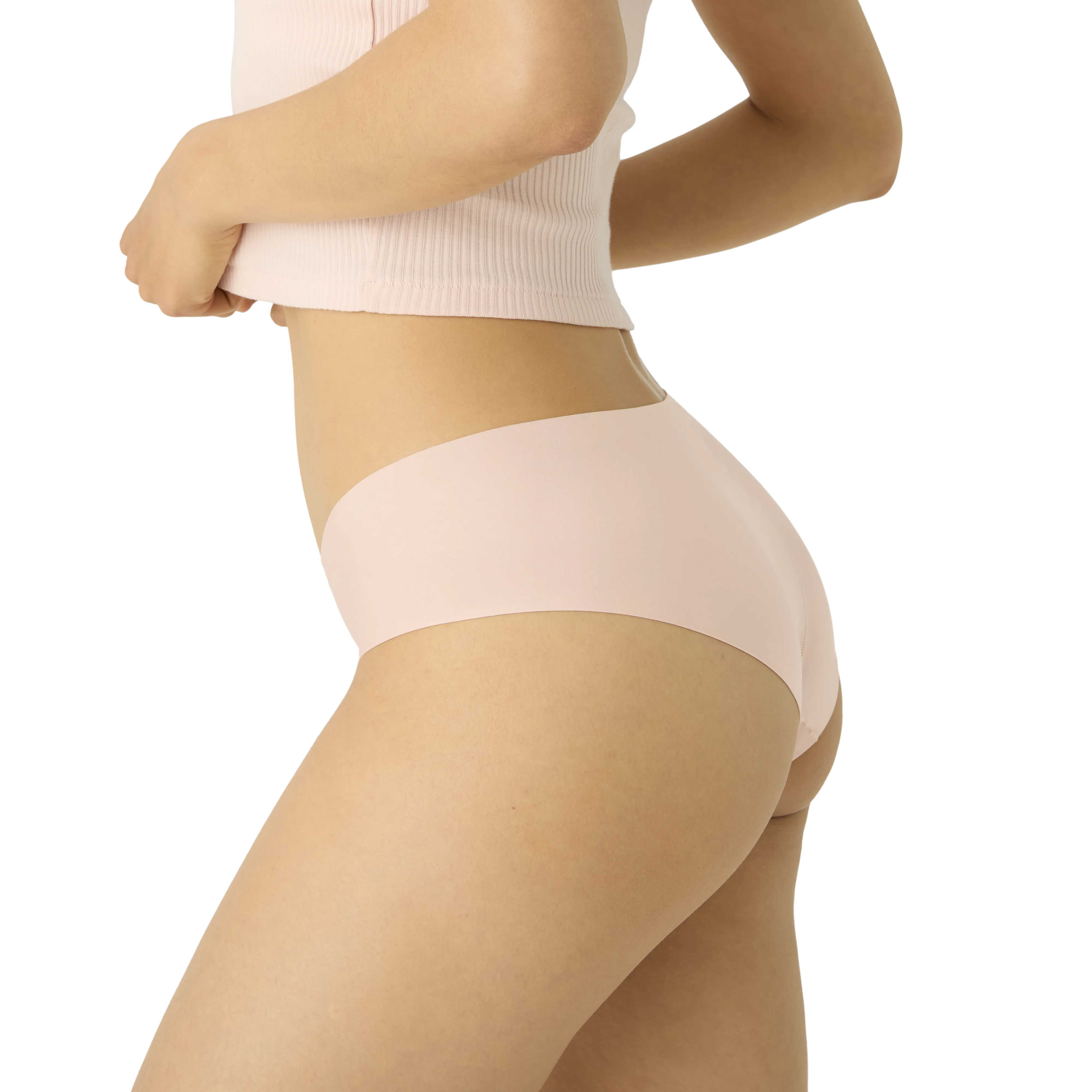 Women's No Show Hipster 6-Pack