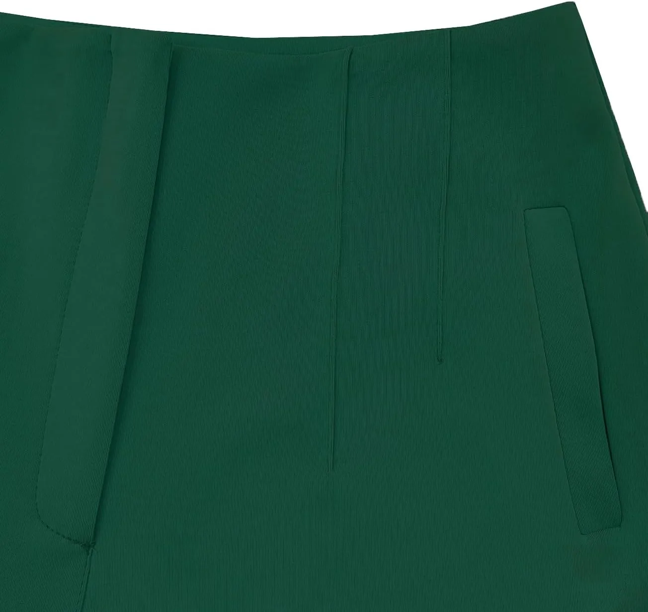 Womens Straight Leg Pants 2024 High Waisted Stretchy Business Casual Work Pants Dress Office Trousers with Pockets