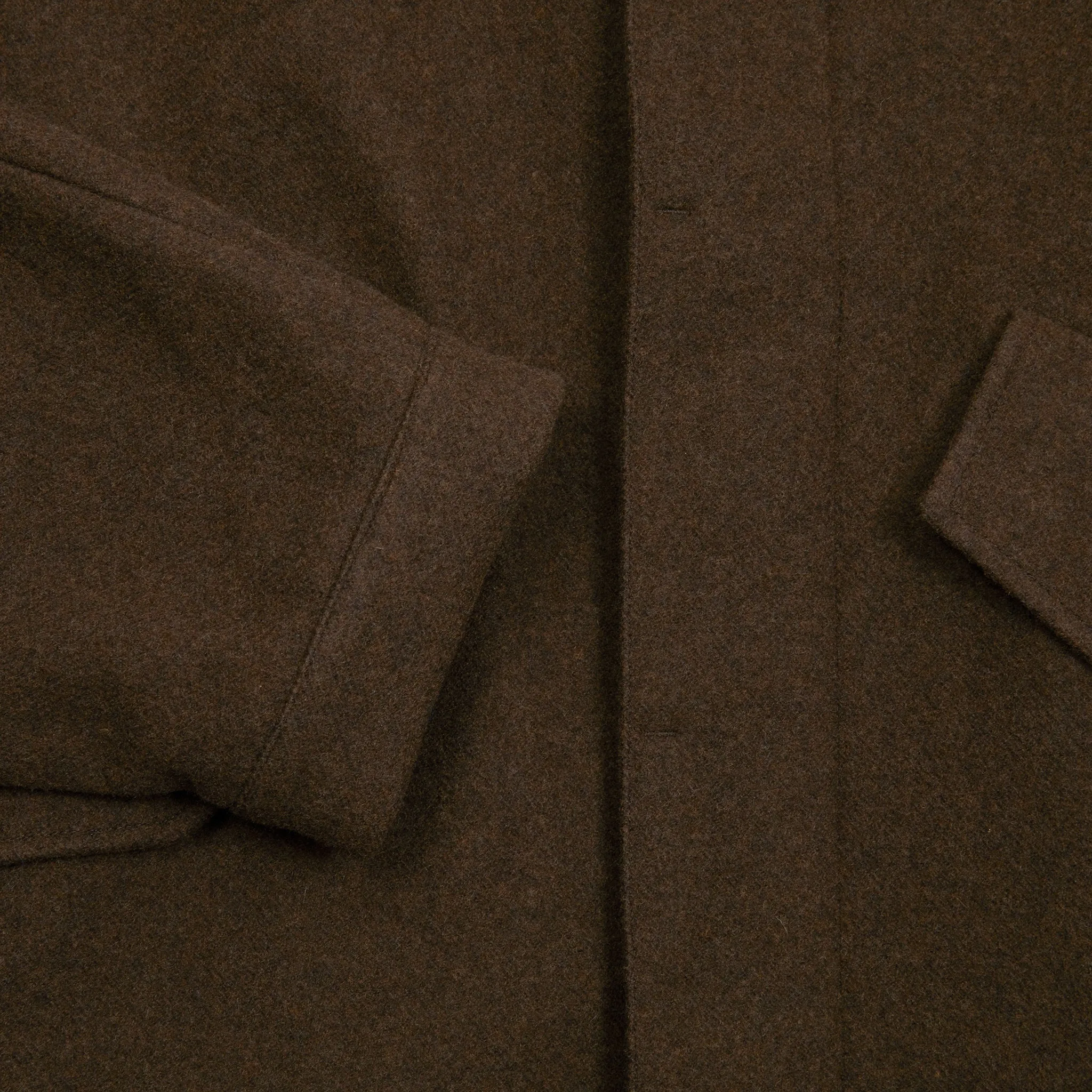 Luxurious Wright   Doyle Pelen Coat in Rich Cacao Brown