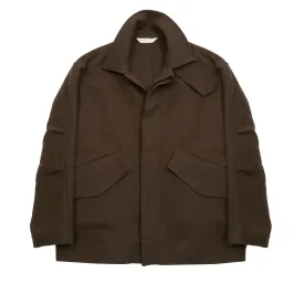 Luxurious Wright   Doyle Pelen Coat in Rich Cacao Brown